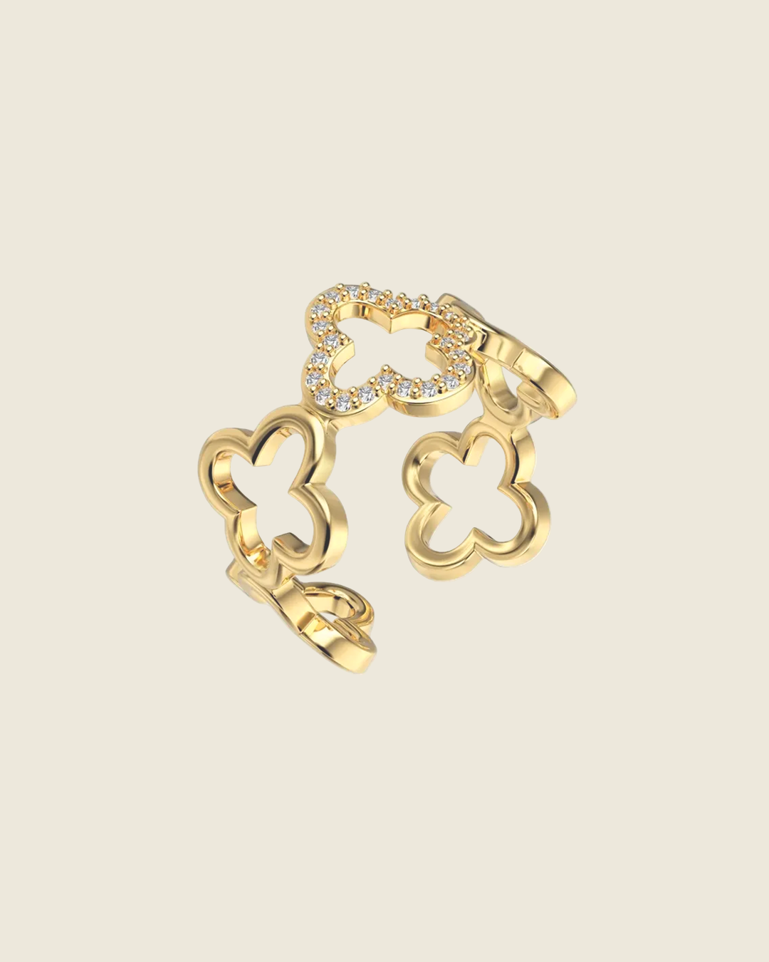 Klee Diamant Ring