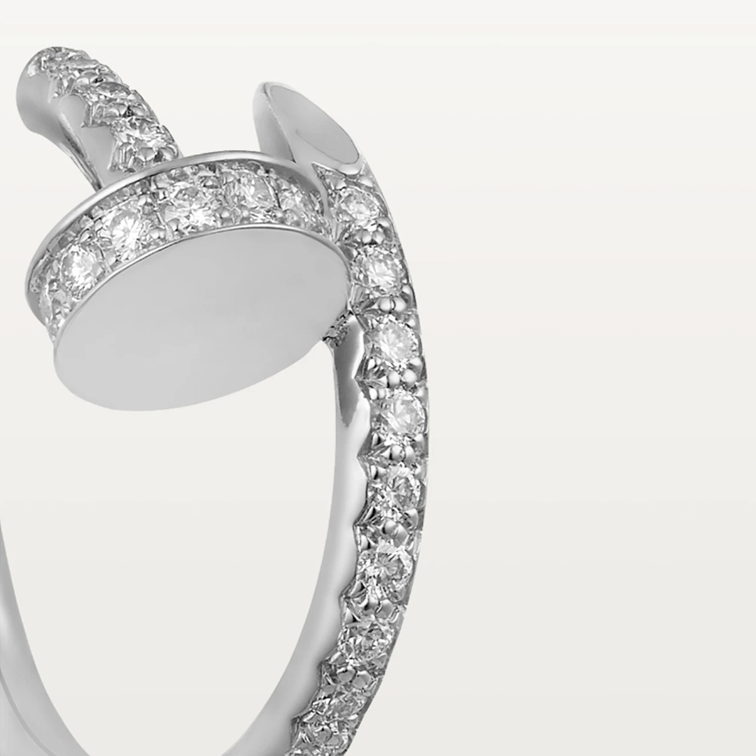 Nagel Diamant Ohrringe