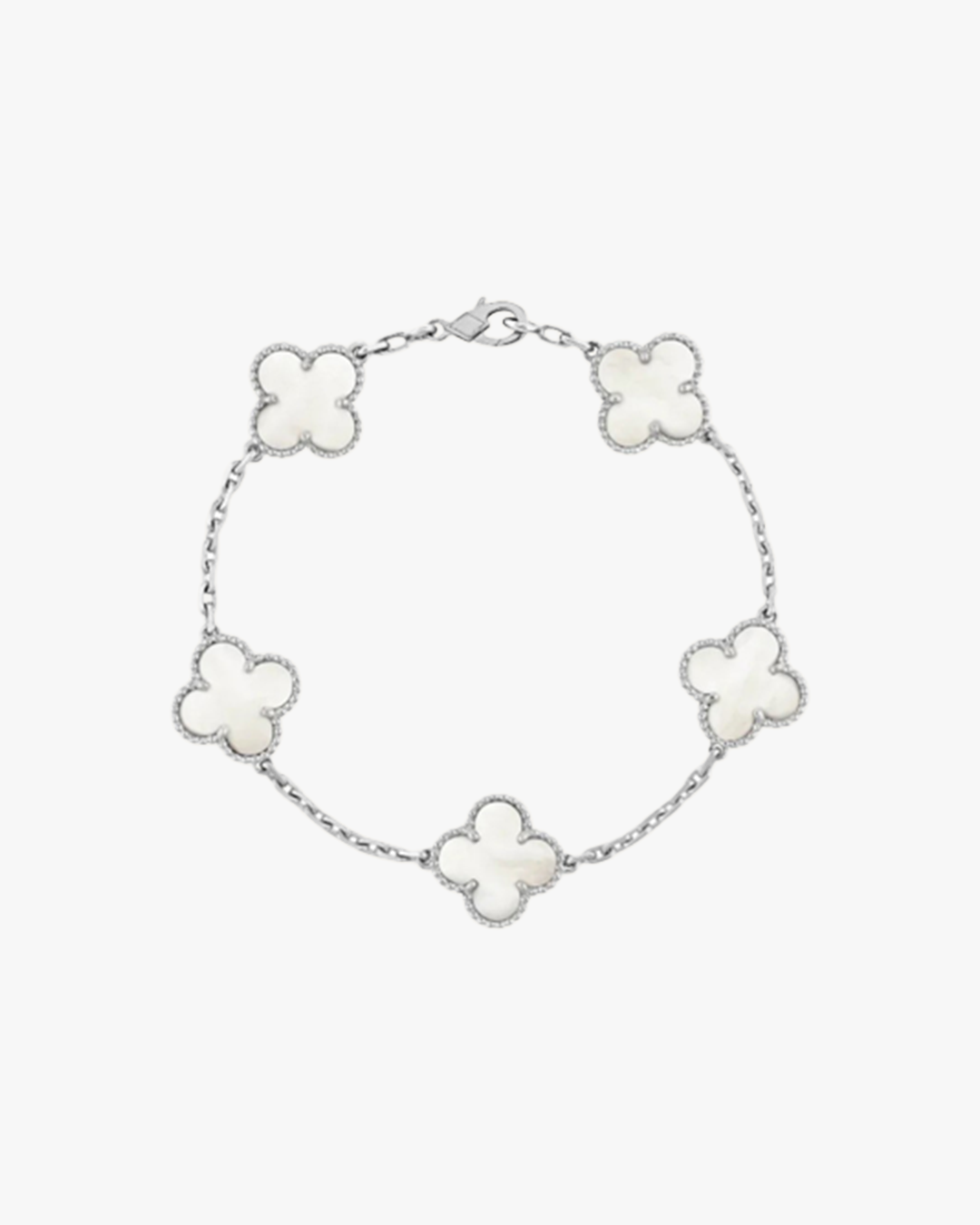 Klee Armband silber