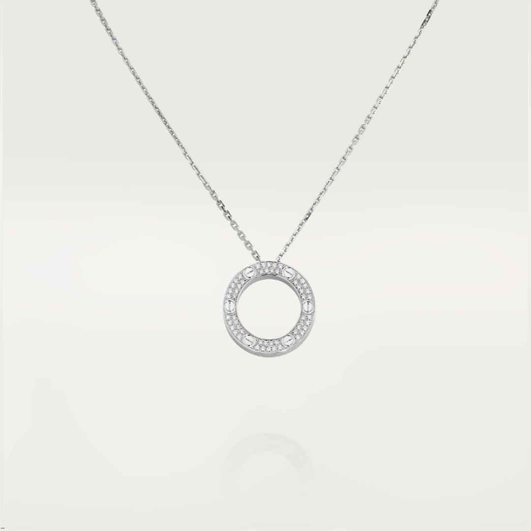 Ava Love Halskette - Diamant