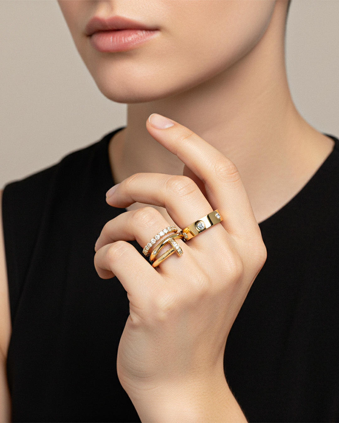 Diamant Ring Set